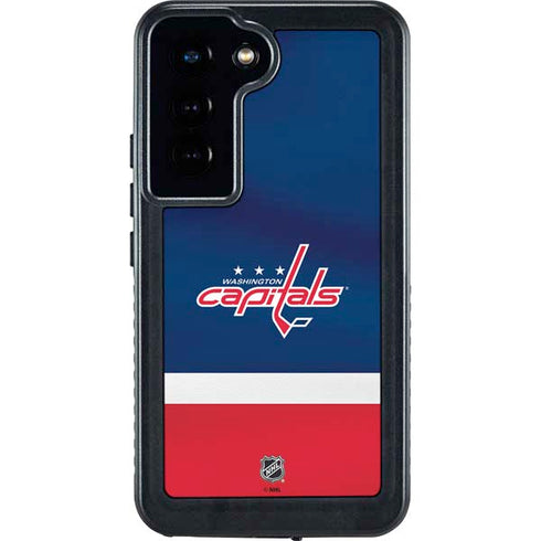 NHL Washington Capitals Jersey Galaxy S24 Waterproof Case
